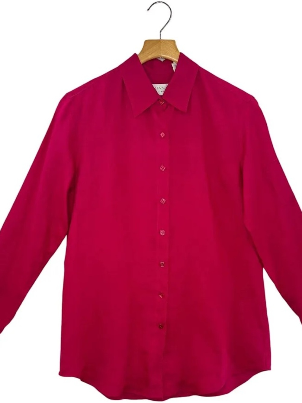 Dana Buchman Fuchsia Button-Down Shirt